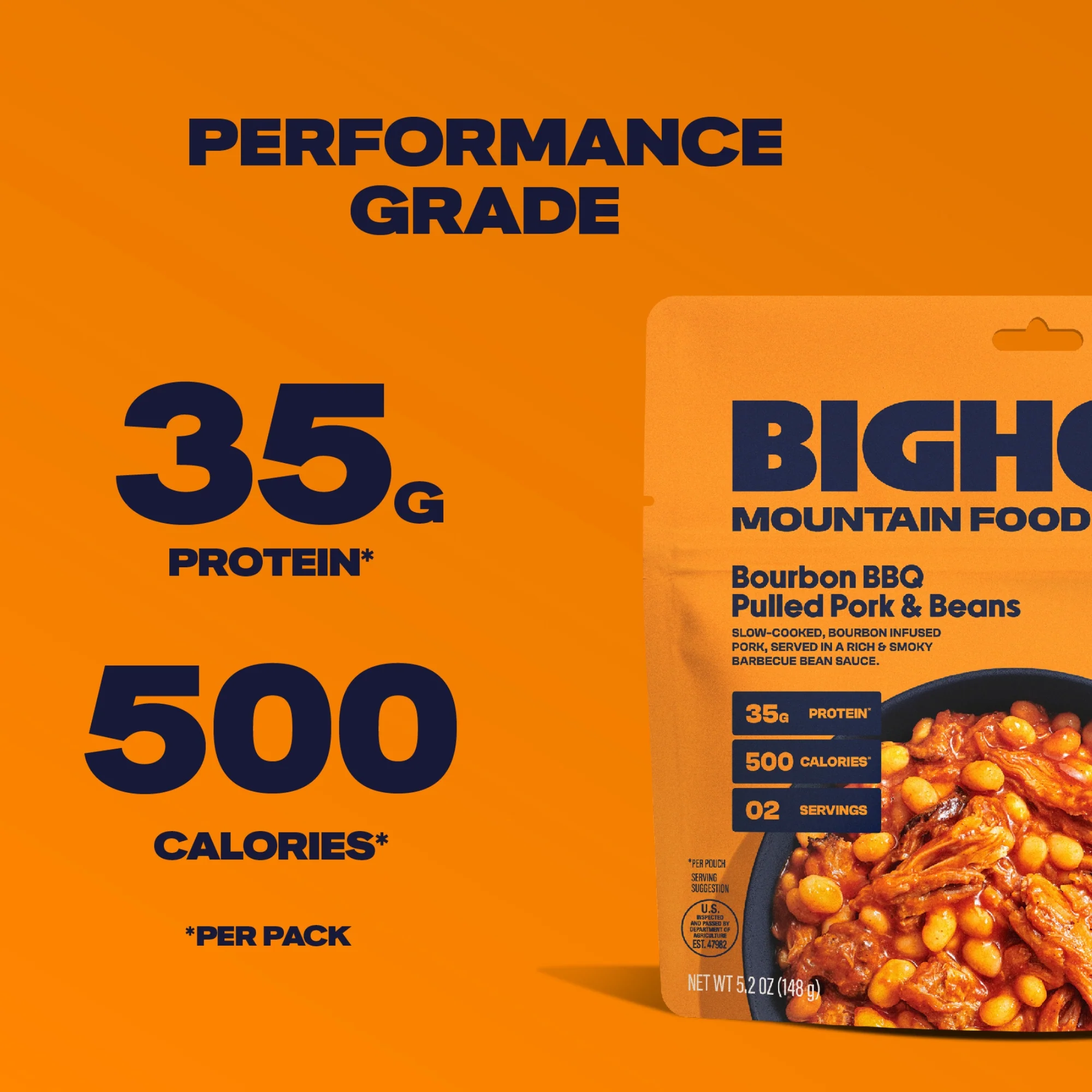 Bourbon BBQ Pulled Pork & Beans by BIGHORN Mountain Food - Image 3