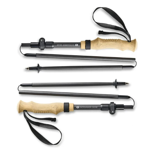 FT3 Carbon Fiber Folding Trekking Poles by Gossamer Gear