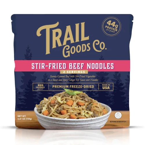 Stir-Fried Beef Noodles by Trail Goods Co.