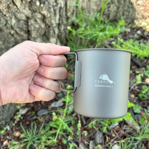 Titanium 450ml Cup (Ultralight Version) by TOAKS - Image 9