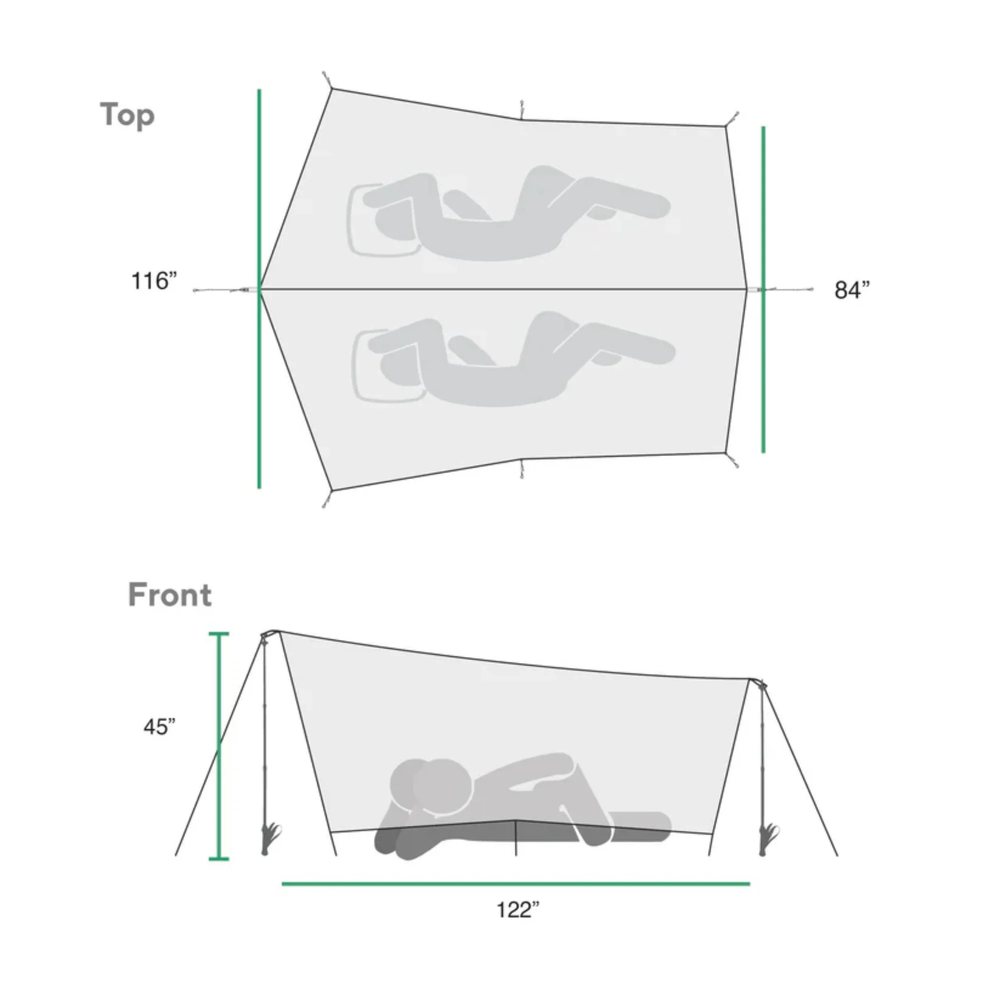 Twinn Tarp by Gossamer Gear - Image 7