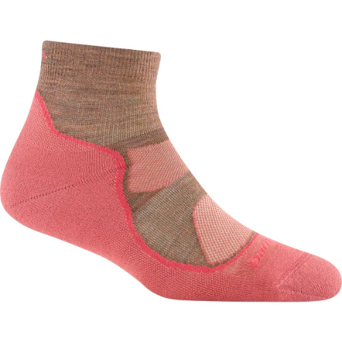 Women's Light Hiker Quarter Lightweight Hiking Sock by Darn Tough - Image 2